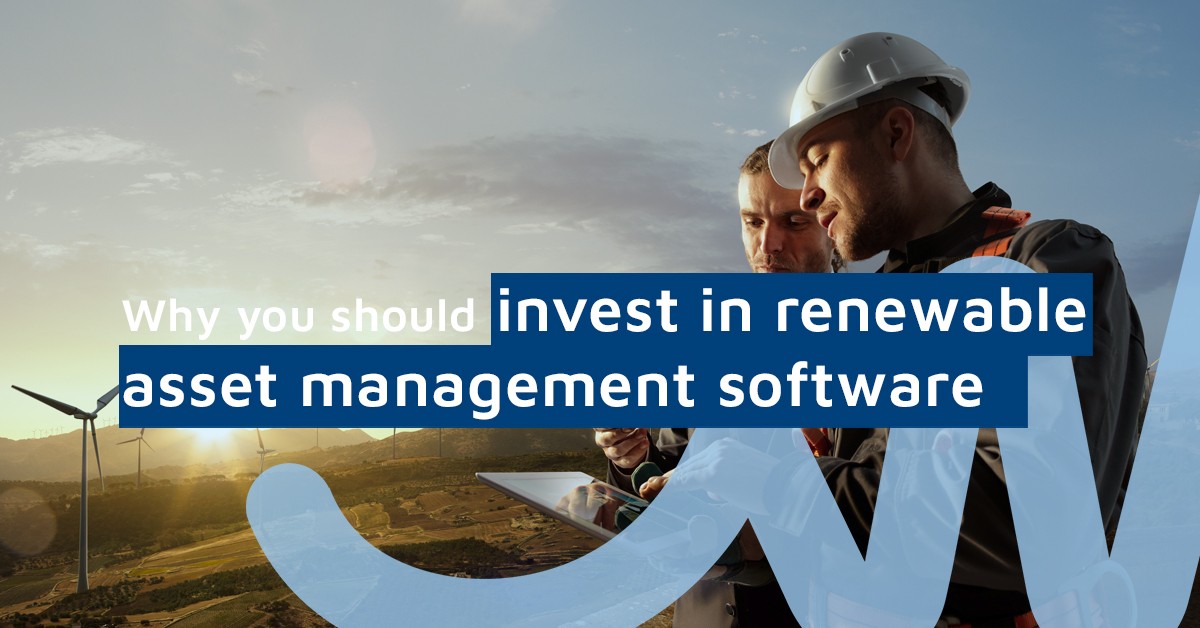 Renewable asset management software