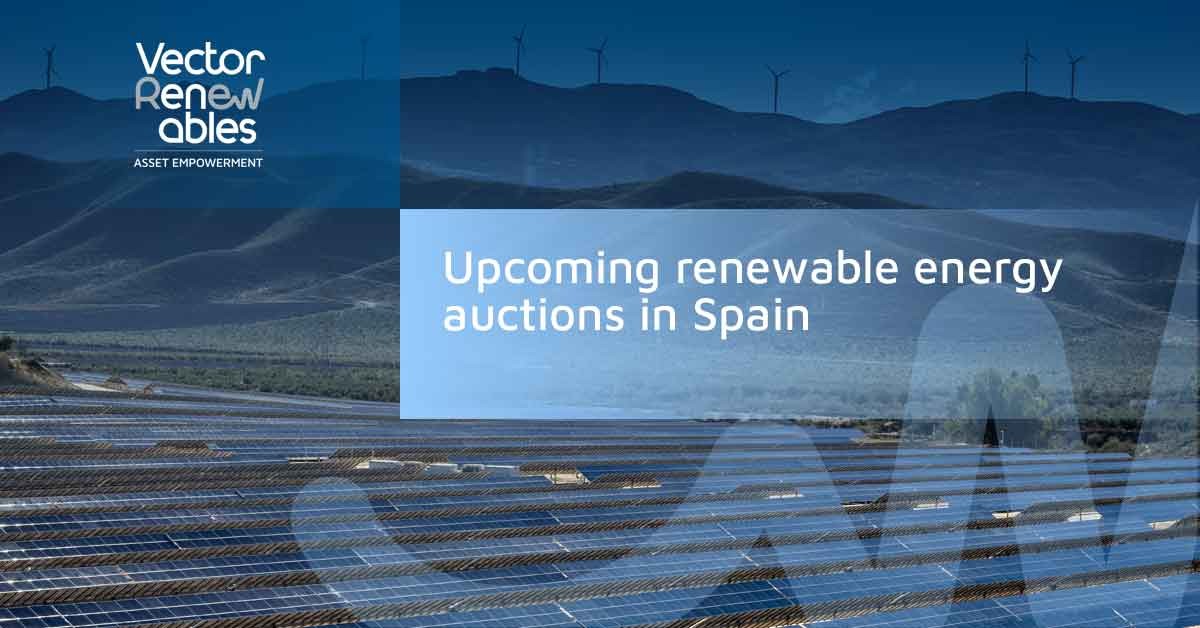 Upcoming renewable energy auctions in Spain
