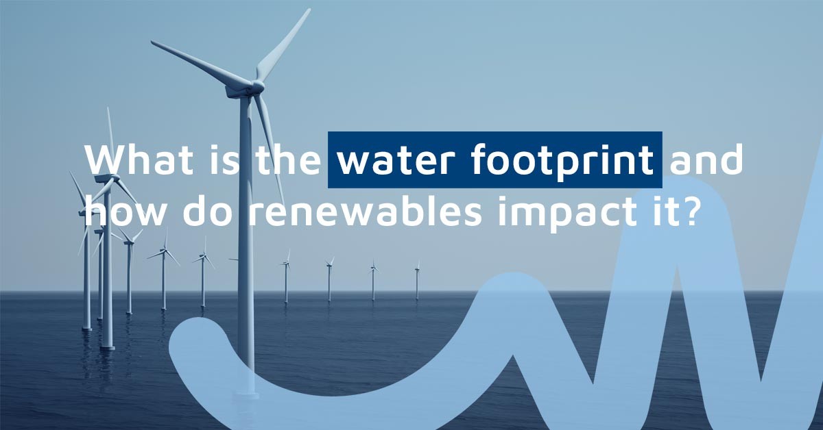 water footprint and energy