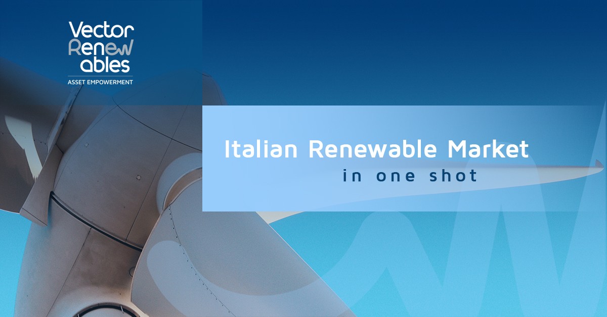 Italian renewable market in one shot