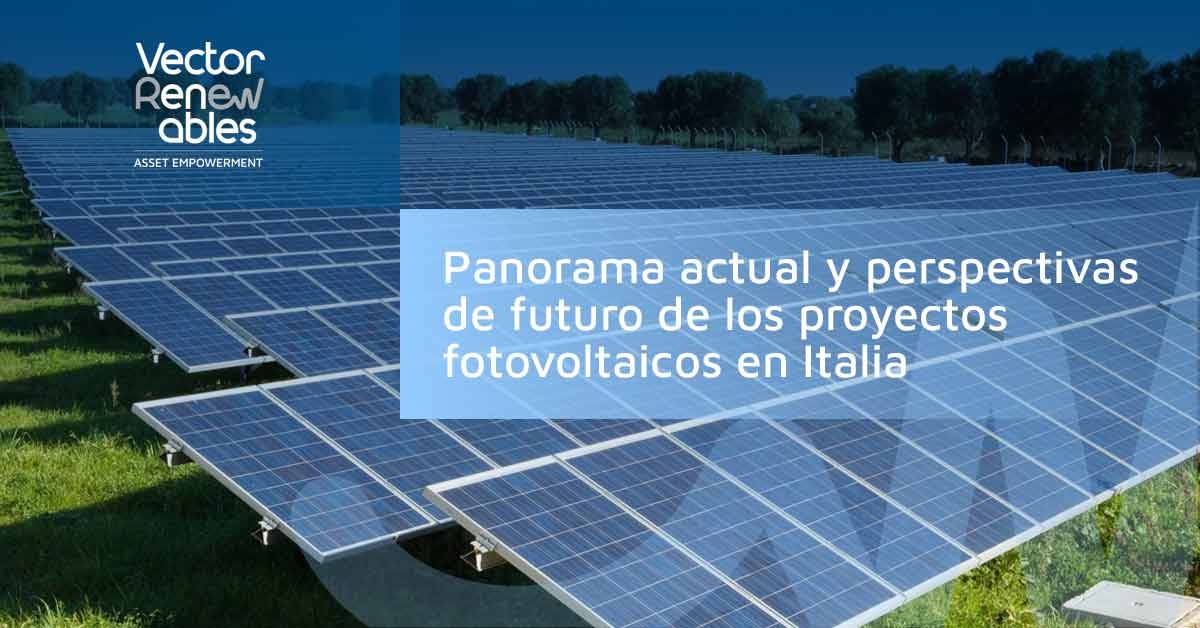 Proyectos fotovoltaicos en Italia