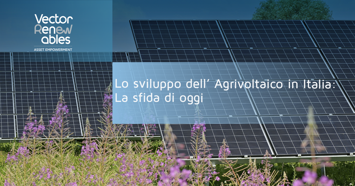 Lo sviluppo dell’Agrivoltaico in Italia: la sfida di oggi