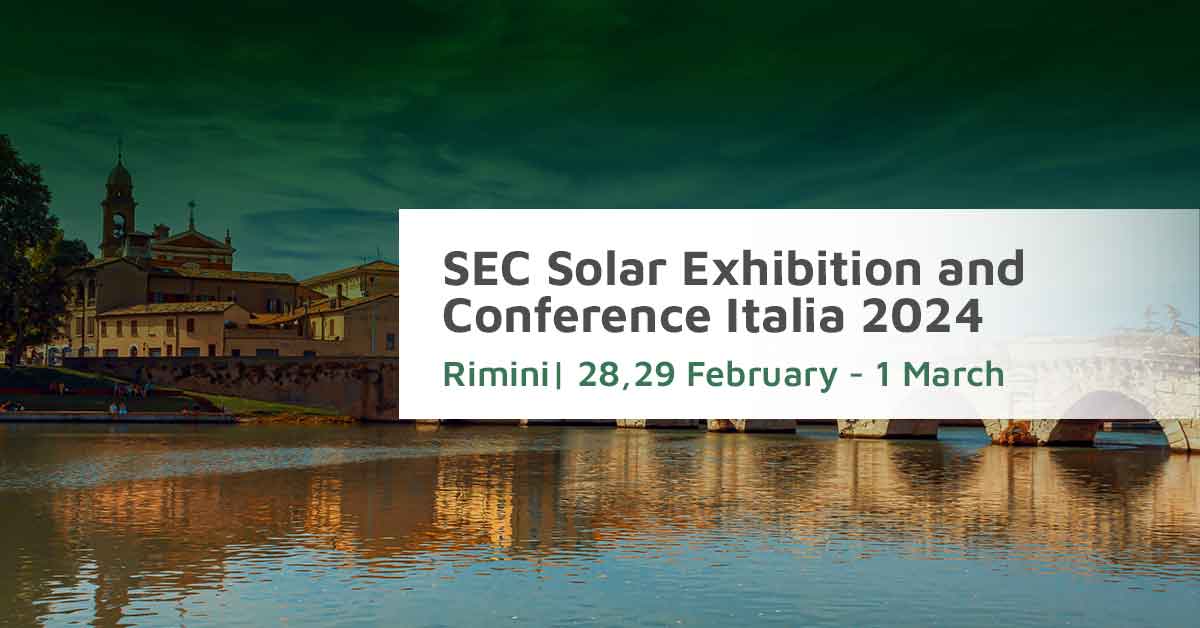SEC Solar Exhibition and  Conference Italia 2024