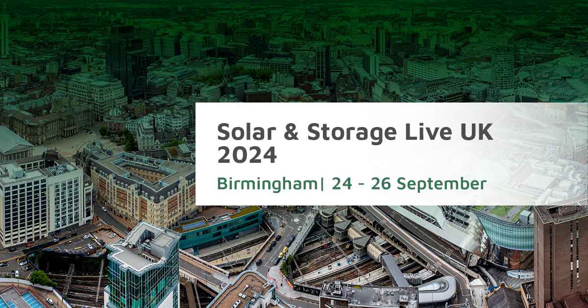 Solar & Storage Live UK 2024