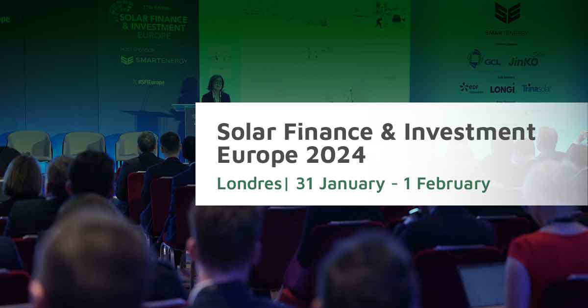 Solar Finance & Investment Europe 2024