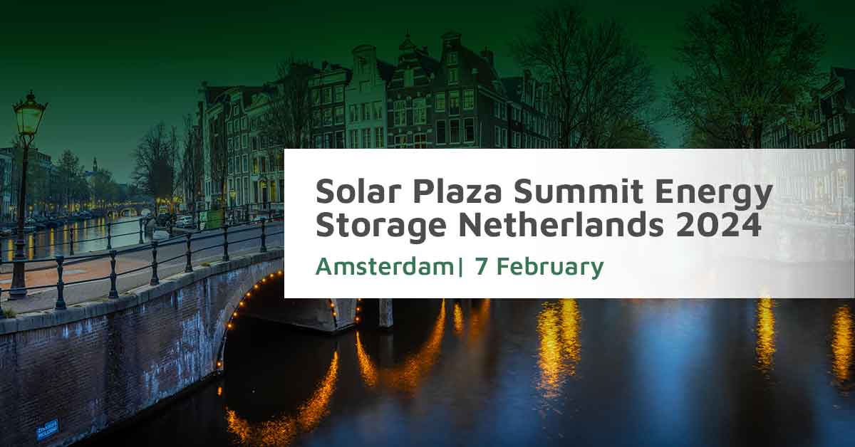 Solar Plaza Summit Energy Storage Netherlands 2024