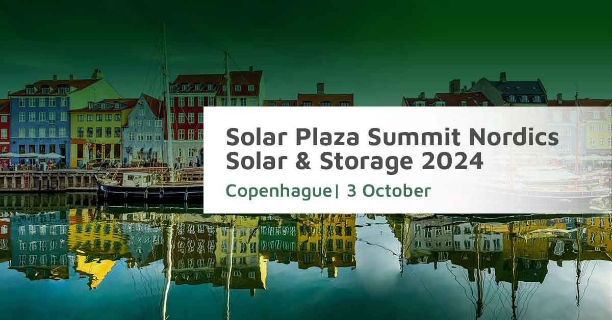 Solar Plaza Summit Nordics Solar & Storage 2024